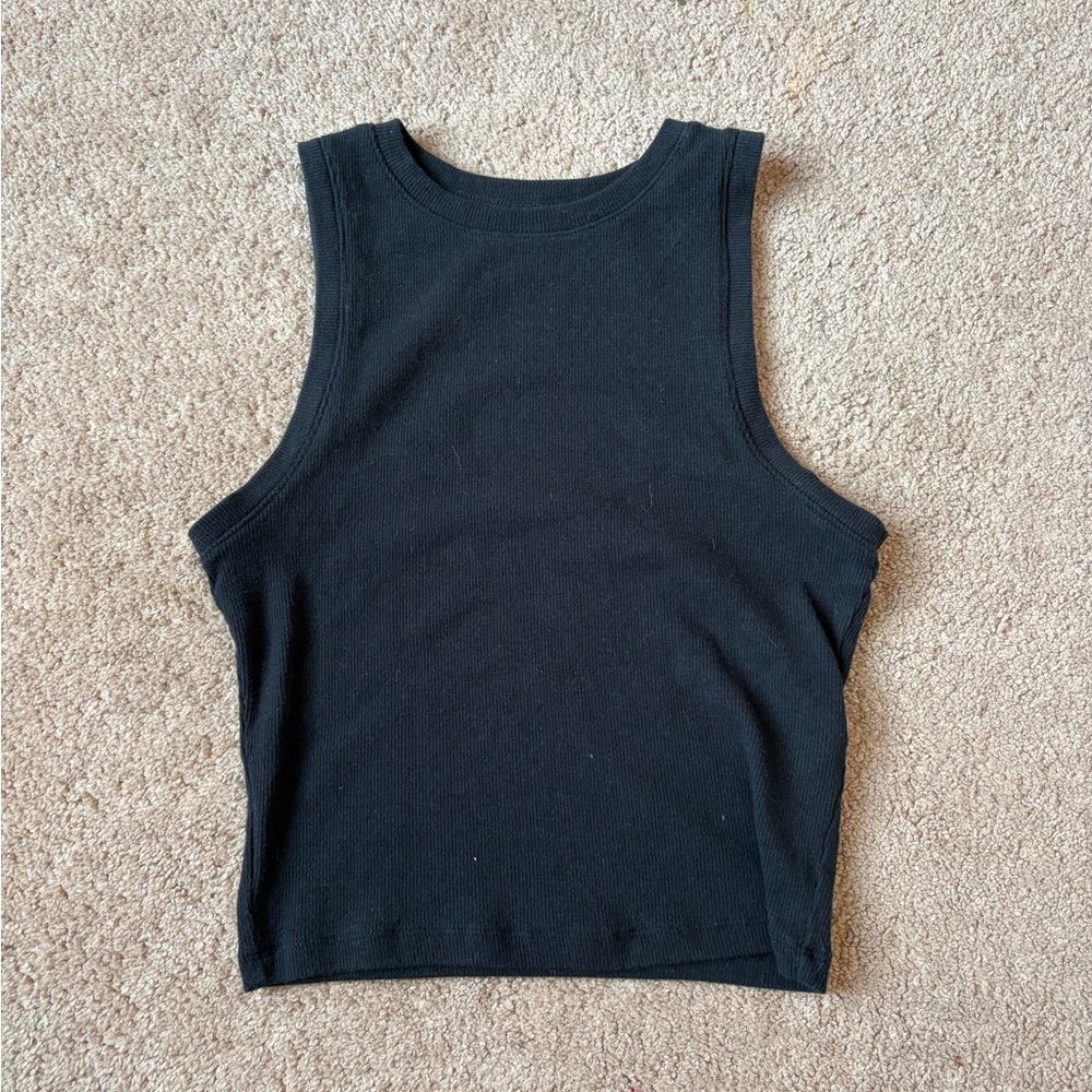 Hollister Women’s Black Tank Top. Size small.